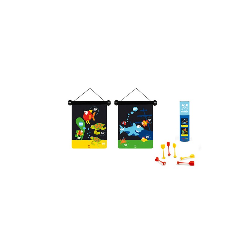 Jeu de fléchettes S vie marine magnétique Livres et jeux éducatifs Loisir