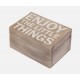 Boutique-Originale : Boîte en bois - Pour les petites choses