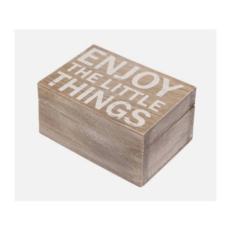 Boutique-Originale : Boîte en bois - Pour les petites choses