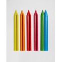 Crayons de couleur emboîtables