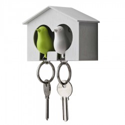 Boutique-Originale : Porte-clés - Duo d’oiseaux