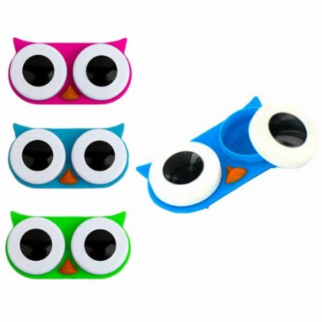 Boutique-Originale : Etui a lentilles de contact Hibou