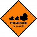 Sticker - Traversée de canards