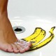 Banane antiglisse pour salle de bain (x3)