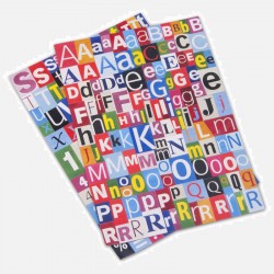 Magnet - 200 lettres / nombres / symboles