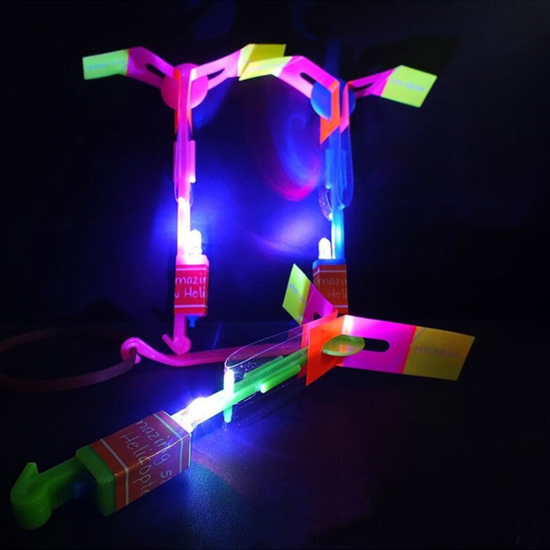 4 pièces incroyable lumière jouet flèche fusée hélicoptère - Temu