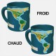 Boutique-Originale : Mug magique - Mappemonde