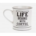 Mug - La vie commence avec un café