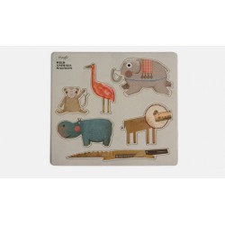 Boutique-Originale : Magnet surréaliste - Animaux sauvage