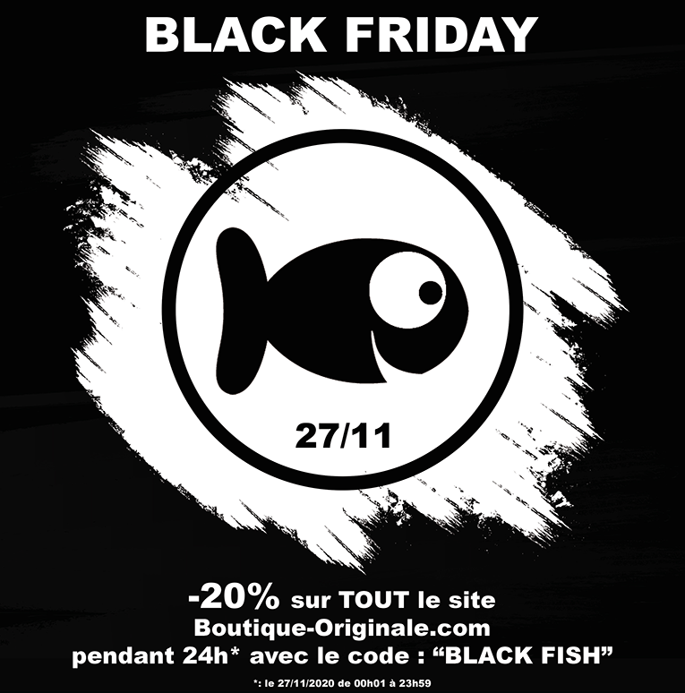 Boutique-Originale.com : BLACK FRIDAY -20% sur TOUT le site !